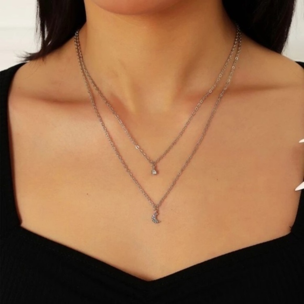 3/$30 🤍 Dainty Layered Necklace